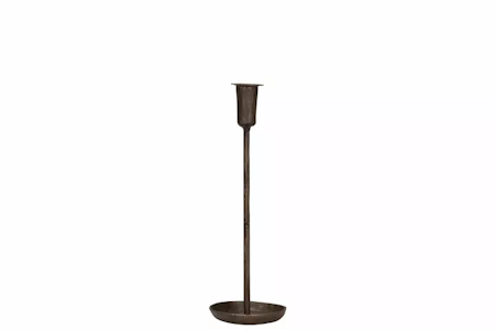Ljusstake Metall Brun