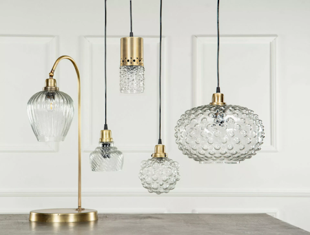 Bordslampa Klara Glas