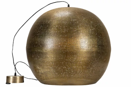 Taklampa Dots Antik Mässing