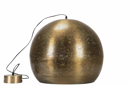 Taklampa Dots Antik Mässing