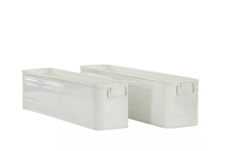 Kruka Kvadrat Emalj Shell