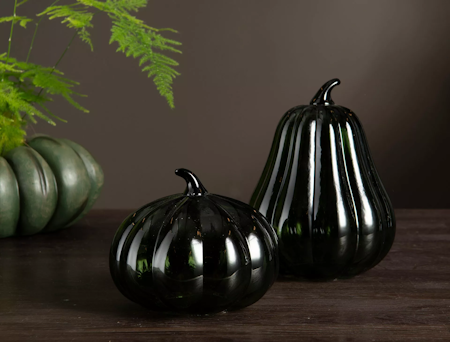 Pumpa Glas Avlång Grön