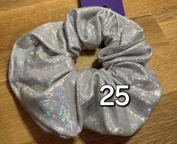 Hvit glitter nr 25