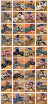 3 valgfrie Sløyfescrunchies
