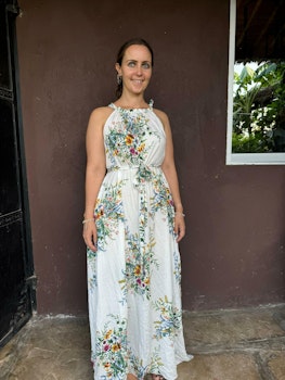 White floral