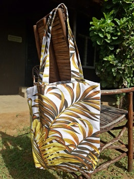 Gule palmer totebag