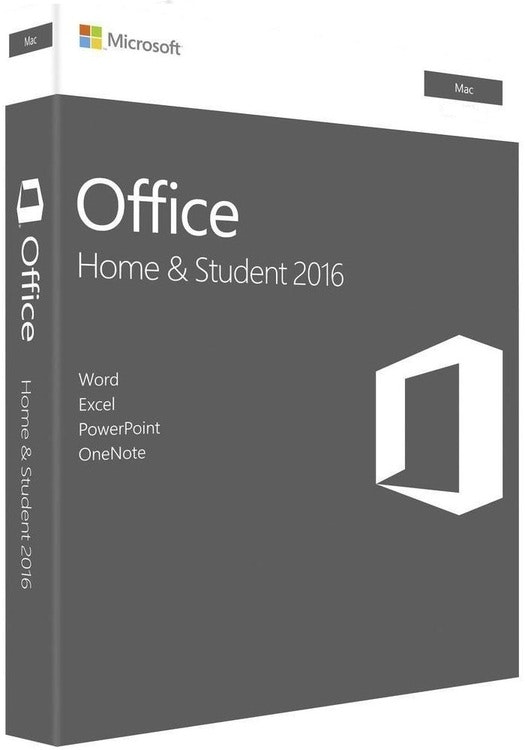 Microsoft Office Home & Student 2016 (Mac)