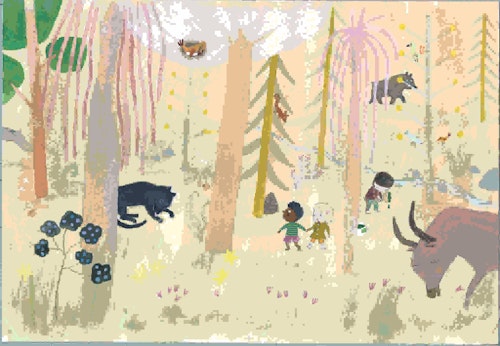 Sara Gimbergsson:  Rebus bygger en skog