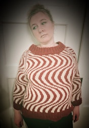 Sound Waves Sweater på svenska