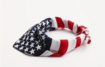 USA flagga sjal/Flagga