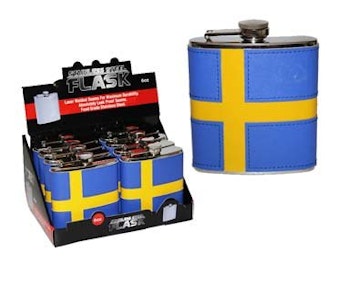 Fick plunta Sverigeflagga