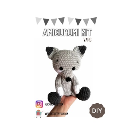 Amigurumi kit Varg