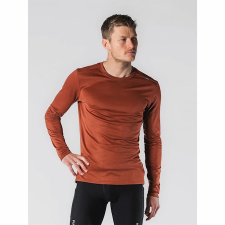 Fusion Technical Merino 150 LS - Rust - Herr
