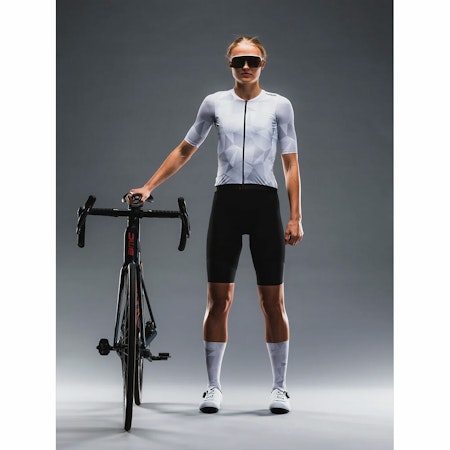 Fusion Tempo One Jersey - White/Grey - Dam
