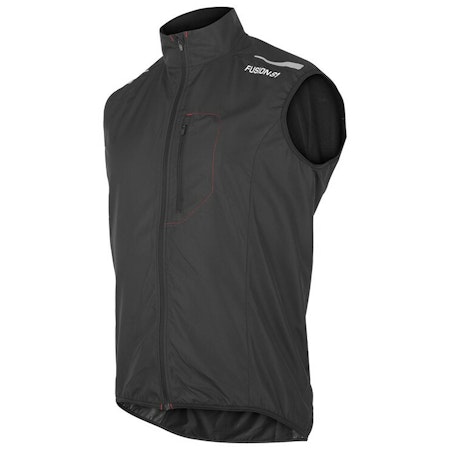 Fusion mens S1 Run vest Black - Herr