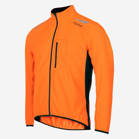 Fusion Men S1 Run Jacket Orange - Herr