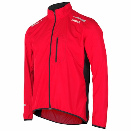 Fusion Men S1 Run Jacket Red - Herr