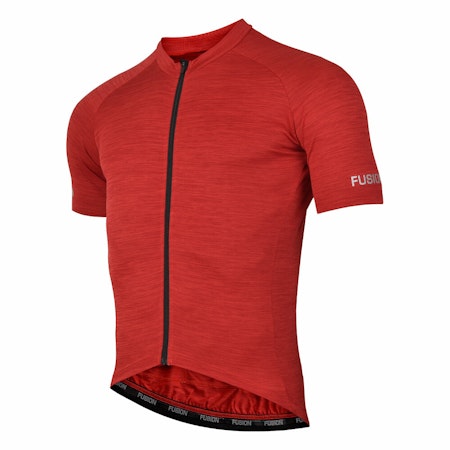 Fusion C3 CYCLING JERSEY Red Melange - Unisex