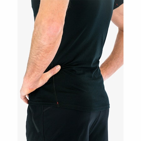 Fusion Mens Merino 150 T-Shirt - Black - Herr
