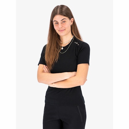 Fusion Merino 150 T-Shirt - Black - Dam