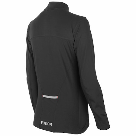 Fusion Women S2 Run Jacket Black - Dam