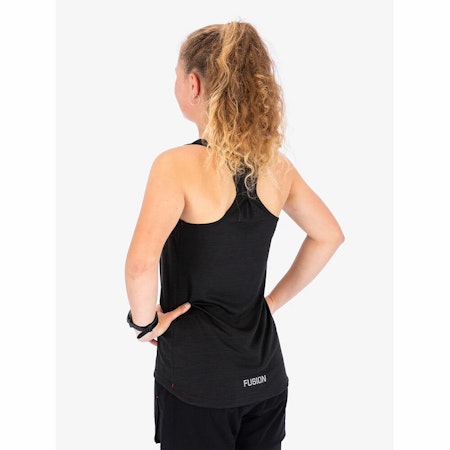Fusion Womens Training Top - Black - Dam