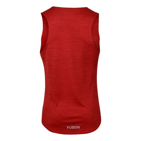Fusion C3 Singlet Red/Melange - Herr