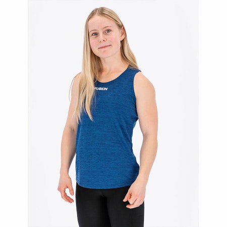 Fusion Womens C3 Singlet - Night Blue - Dam