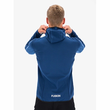 Fusion Mens Recharge Hoodie - Night Blue - Herr