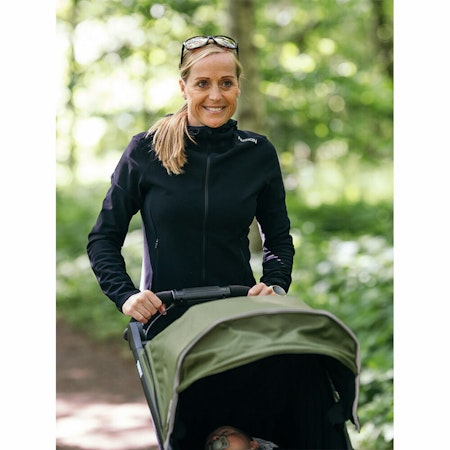 Fusion Womens Recharge Hoodie - Black - Dam