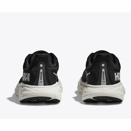 Hoka ARAHI 7 Black / White - Herr