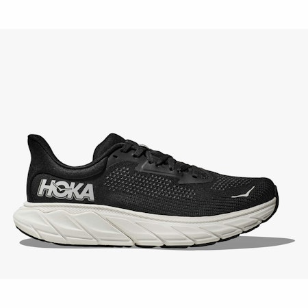 Hoka ARAHI 7 Black / White - Herr