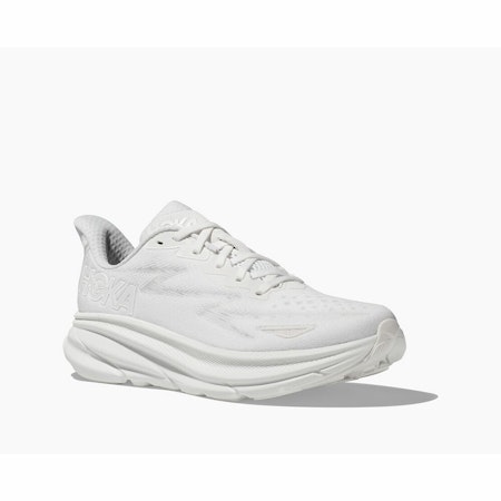 Hoka Clifton 9 White / White - Herr