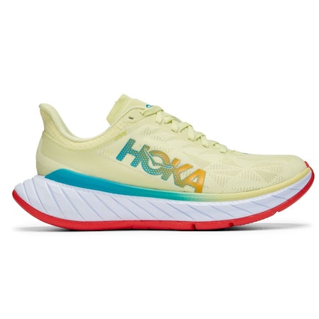 Hoka Carbon X 2 Luminary Green / Hot Coral - Dam