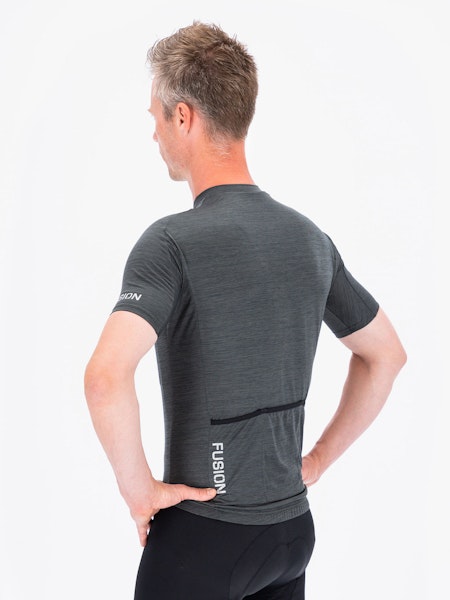 Fusion C3 CYCLING JERSEY Grey - Unisex