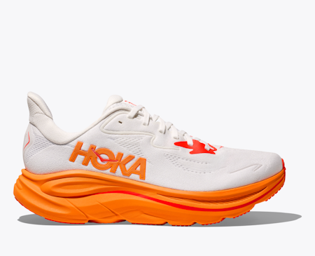 Hoka Clifton 10 Frost / Orange Zest - Dam