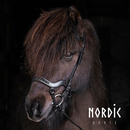 Nordic Horse Anatomisk Nosgrimma All black