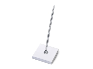 Silvrig penna