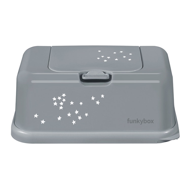 Tips till dop - present kille grå Funkybox