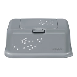 Tips till doppresent pojke - Funkybox Grey Little Stars