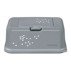 Tips till doppresent pojke - Funkybox Grey Little Stars