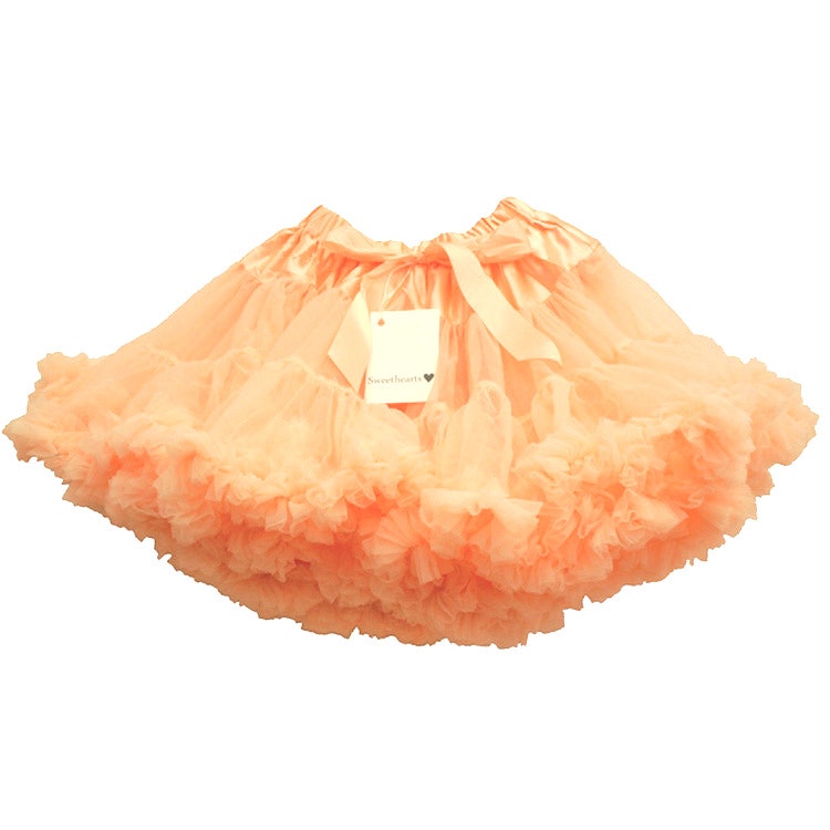 Tyllkjol för barn Peach