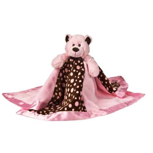 Doppresent flicka Funkybox ToGo vit & Snuttefilt Nalle rosa