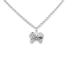 Doppresent flicka - Silverarmband Rosett
