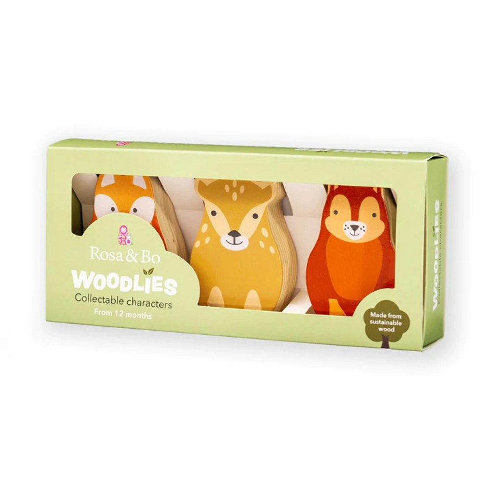 Doppresent flicka Rosa & Bo Woodlies Fox