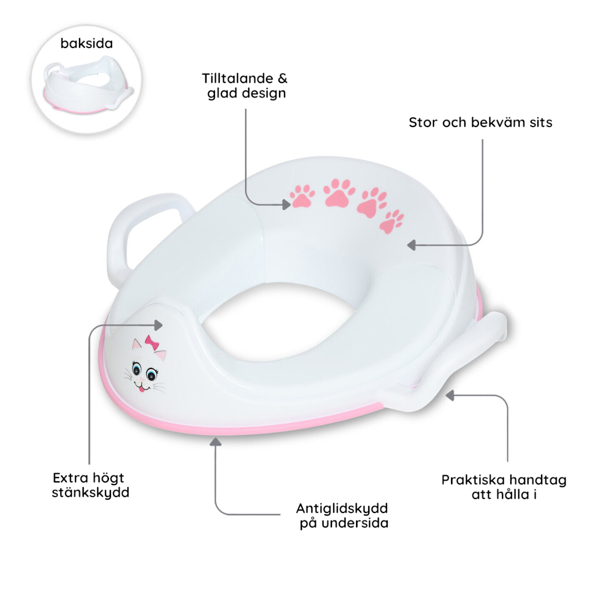 Doppresent flicka - My Carry Potty, Toalettsits & Pall Katt