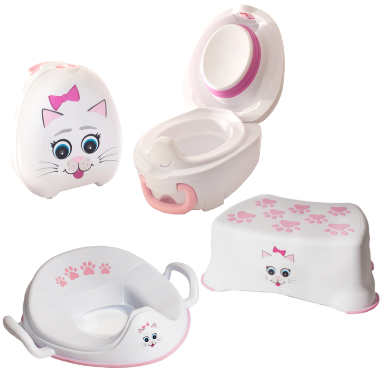 Doppresent flicka - My Carry Potty, Toalettsits & Pall Katt