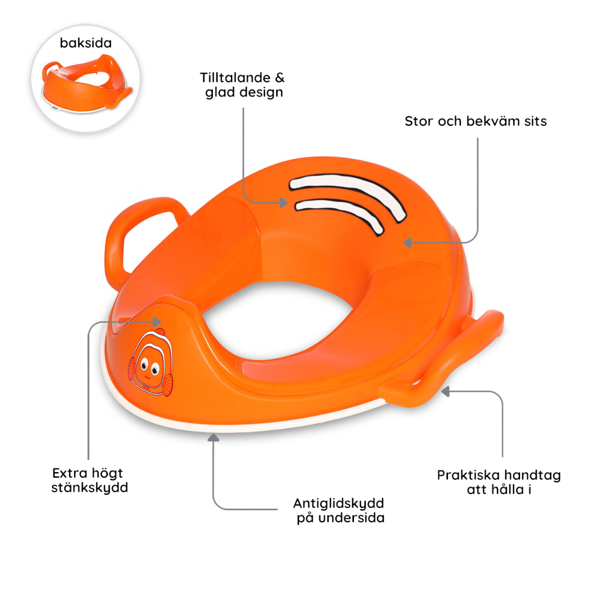 Doppresent pojke - My Carry Potty Potträningsset Clownfisk
