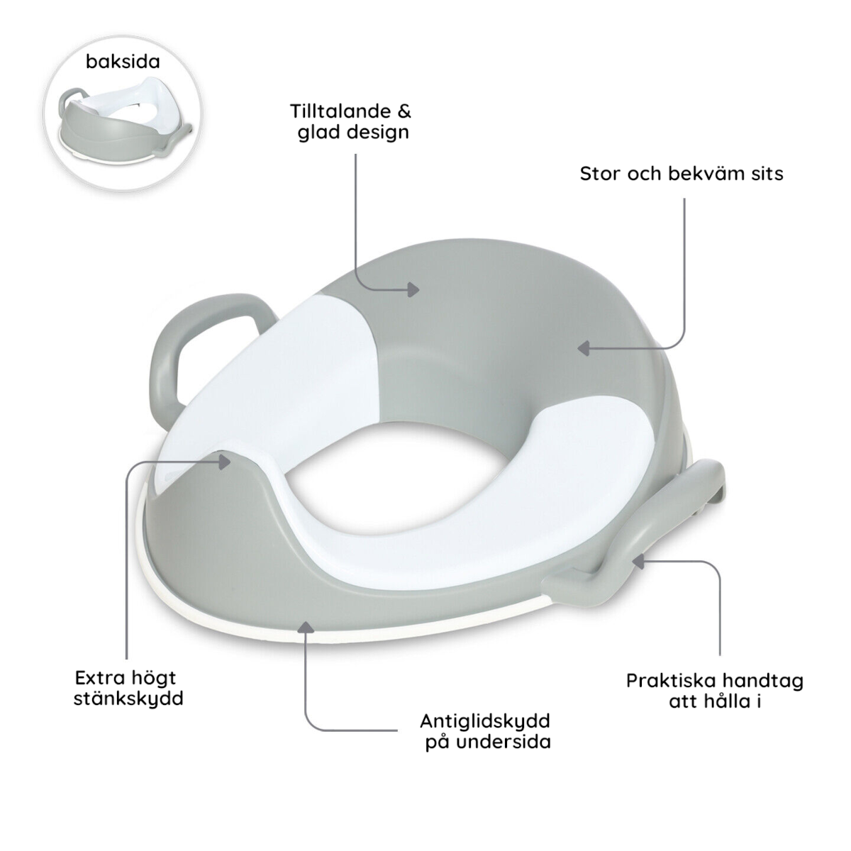 Doppresent pojke - My Carry Potty Potträningsset Pastellgrå
