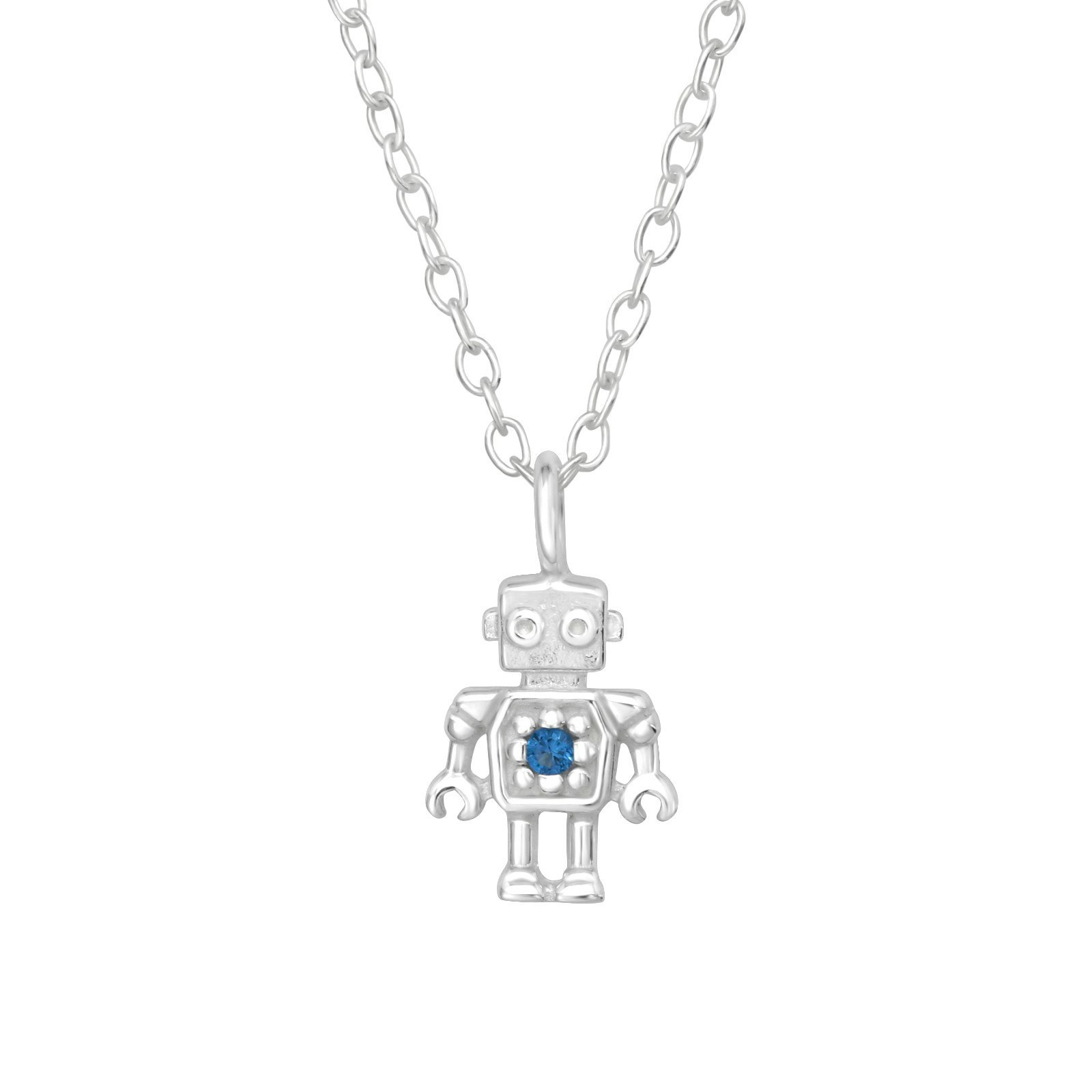 Doppresent pojke - Barnhalsband MINI - Robot